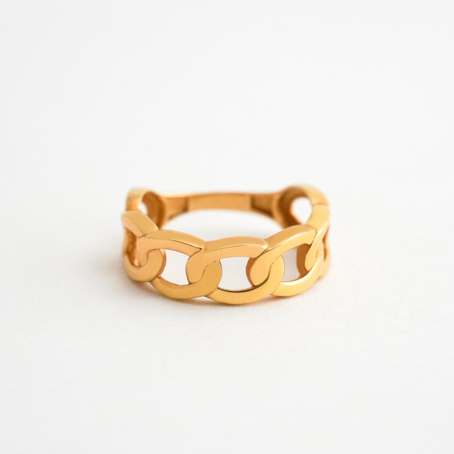 Anillo Big Barbada en Oro 18K