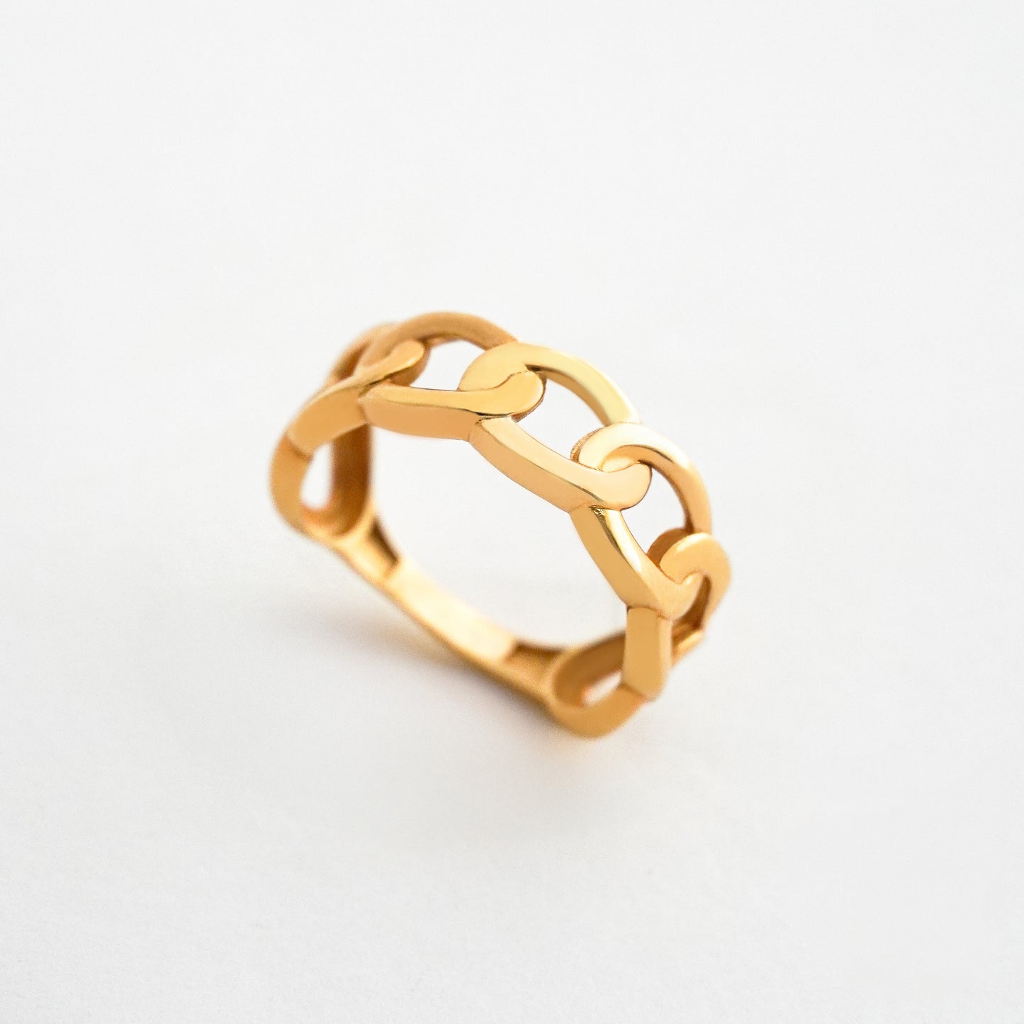 Anillo Big Barbada en Oro 18K