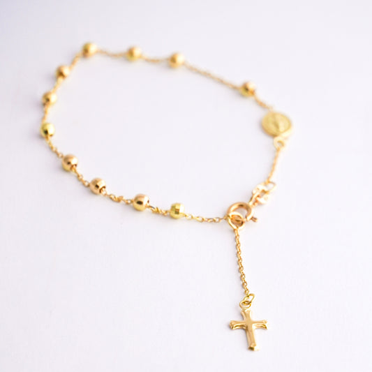 Pulsera denario Oro18k