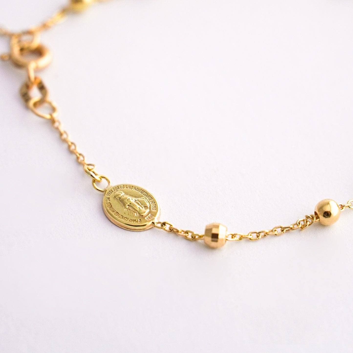 Pulsera denario Oro18k