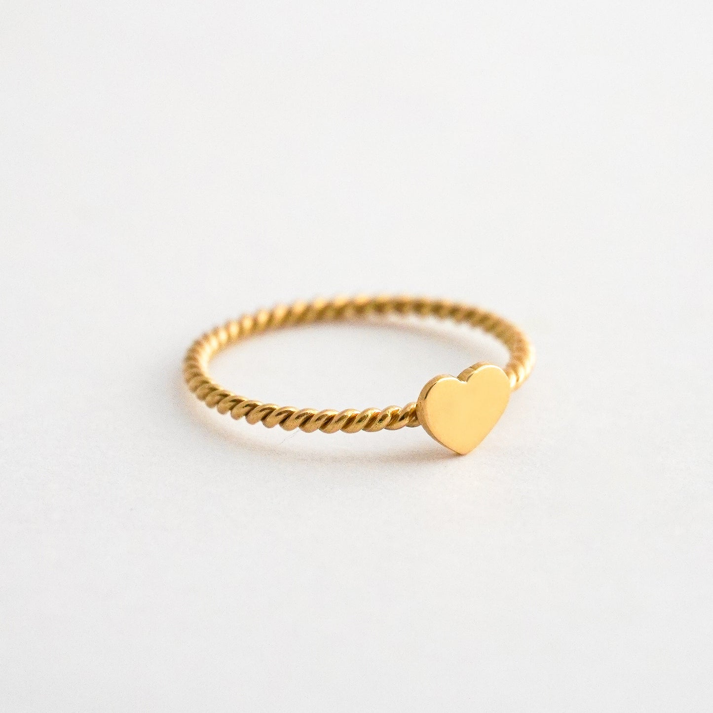Anillo Ribe Corazon en Oro 18K