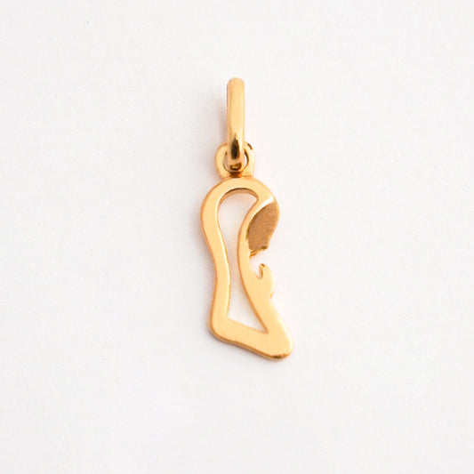 Dije Virgencita Oro 18K