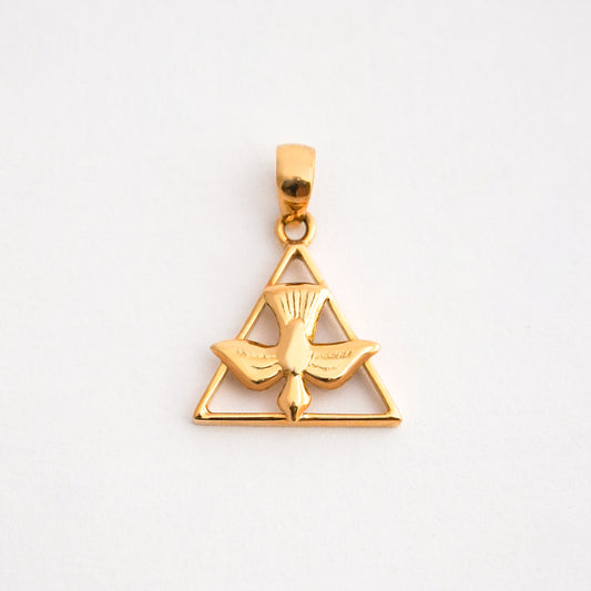 Dije Espíritu Santo Grande Oro 18K
