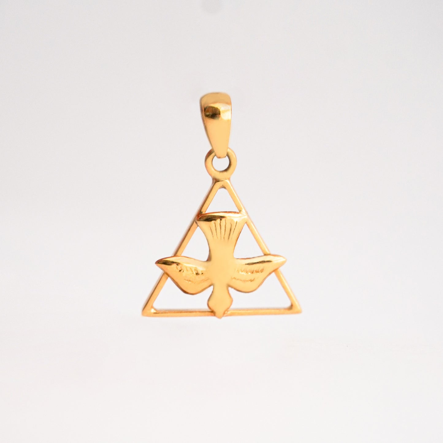 Dije Espíritu Santo Grande Oro 18K