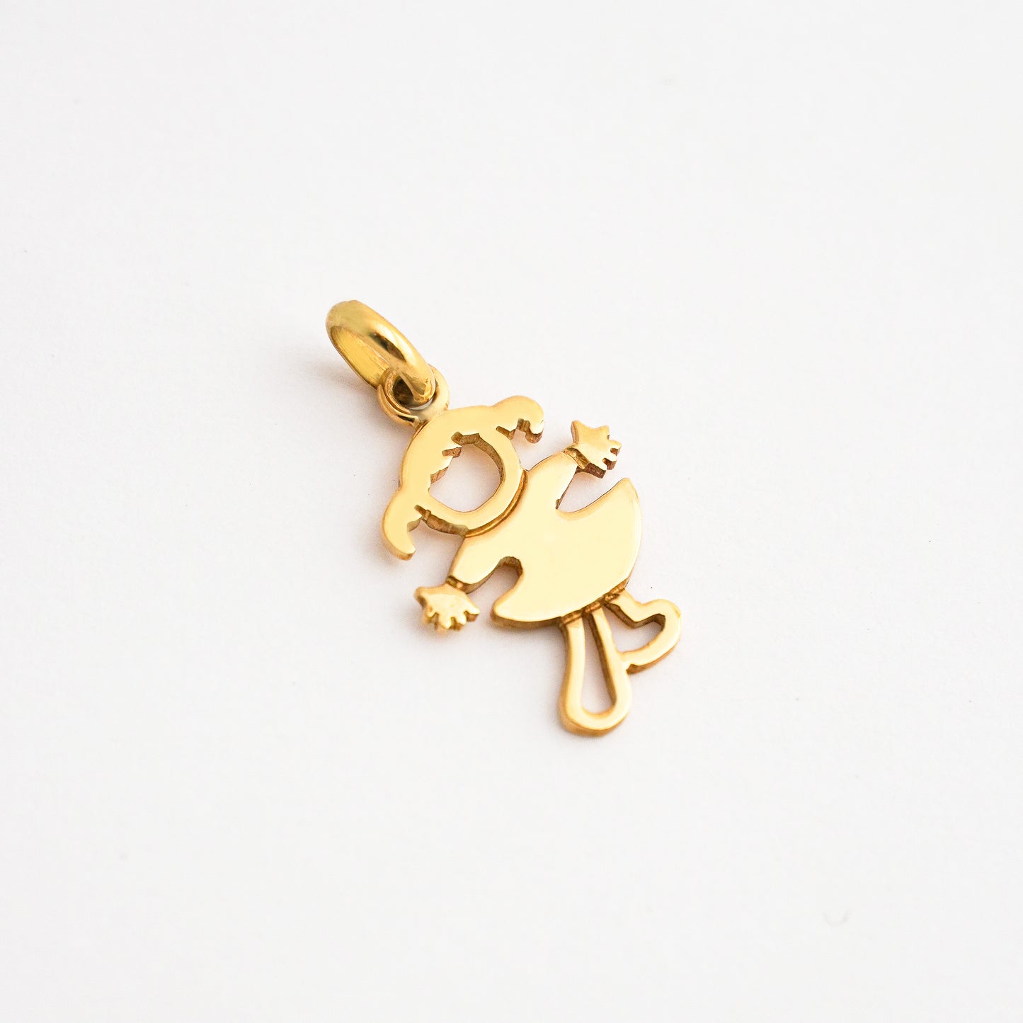 Dije Niño/A Bailando Oro 18K