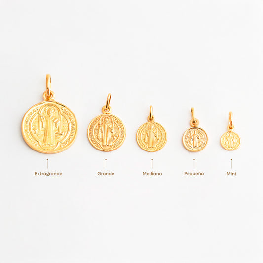 Dije San Benito Oro 18K