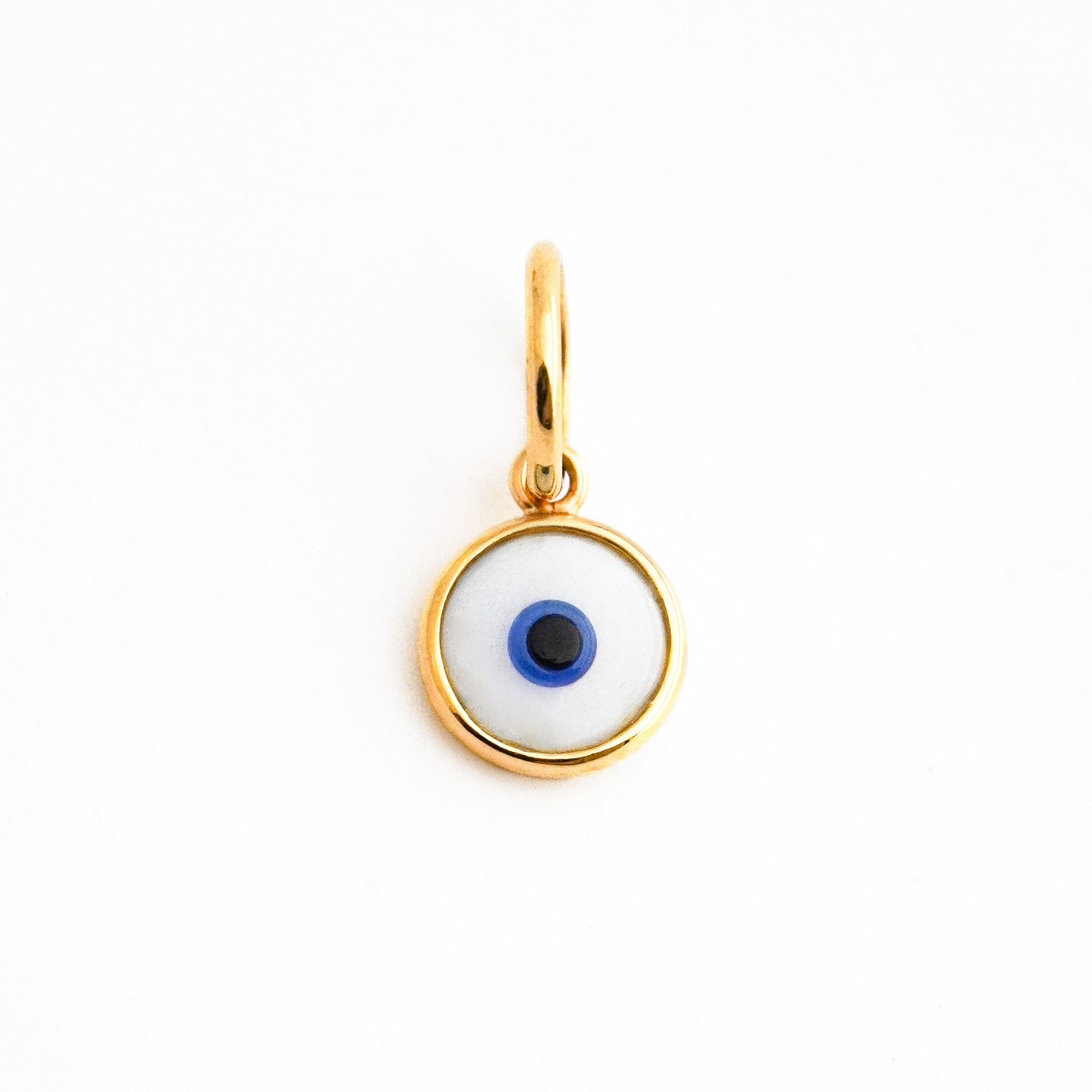 Dije Ojo Turco Pulsera Oro 18K