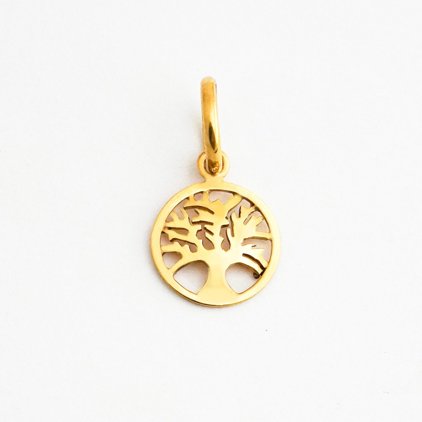 Dije Árbol De La Vida Puñera Oro 18K
