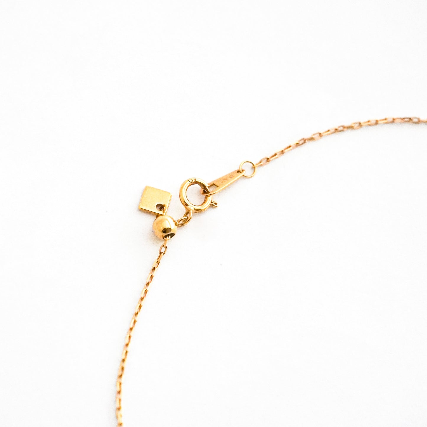 Gargantilla Vertical Light Diamantes Oro 18K