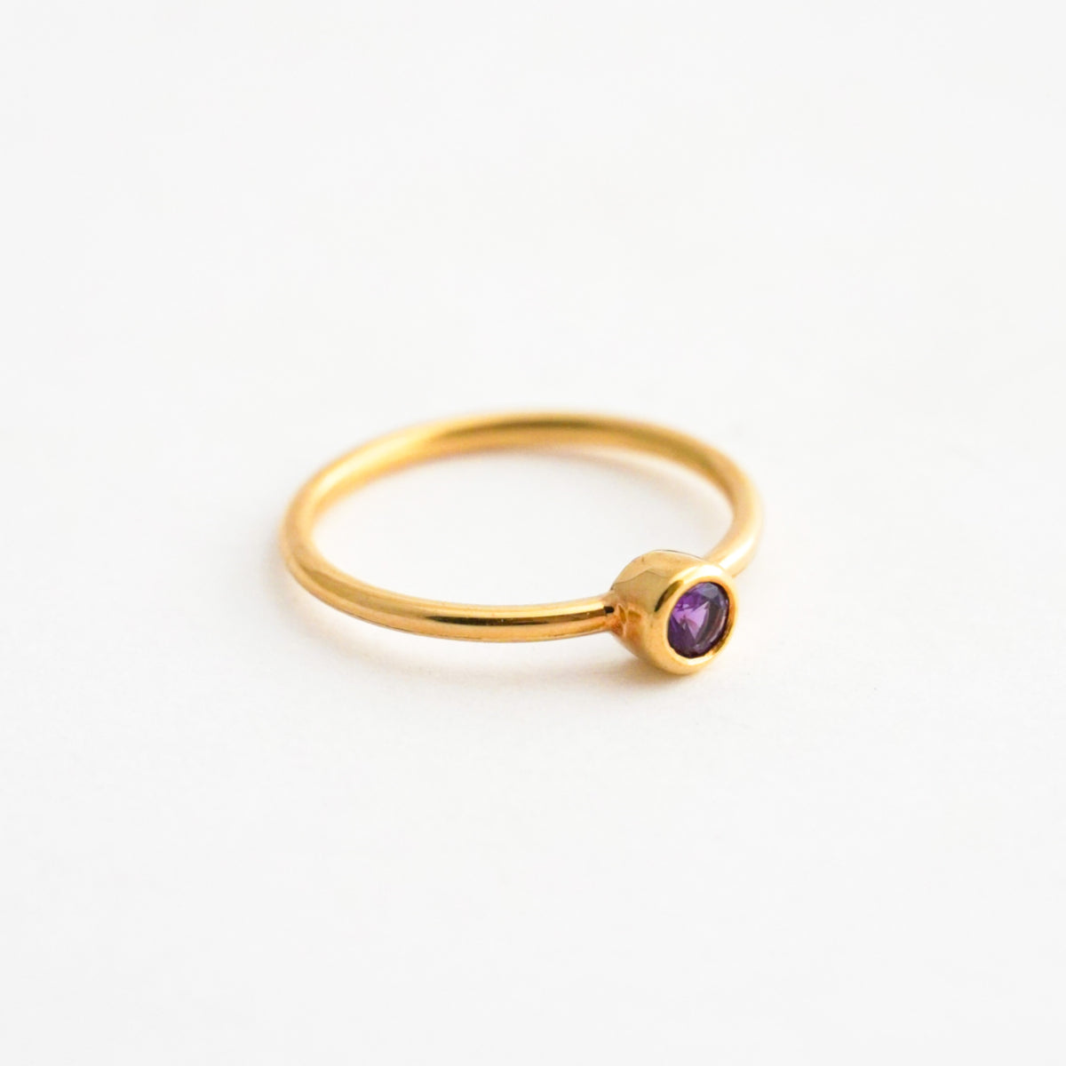 Anillo Odín piedra natural  Oro18k