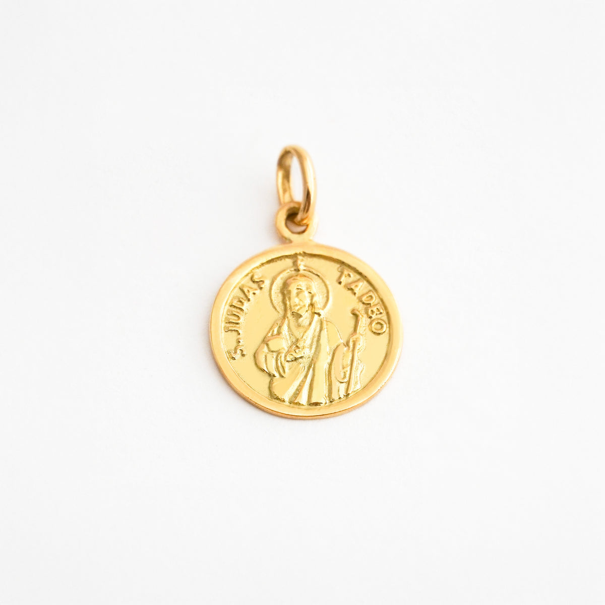 Medalla San Judas Tadeo en Oro 18K
