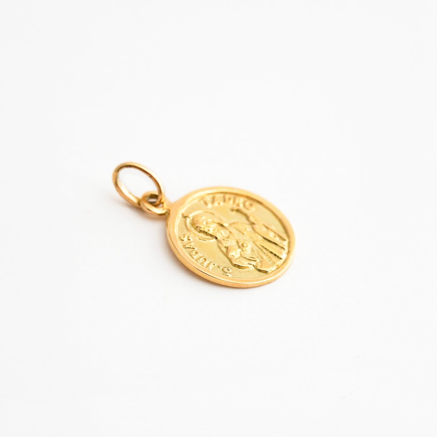 Medalla San Judas Tadeo en Oro 18K