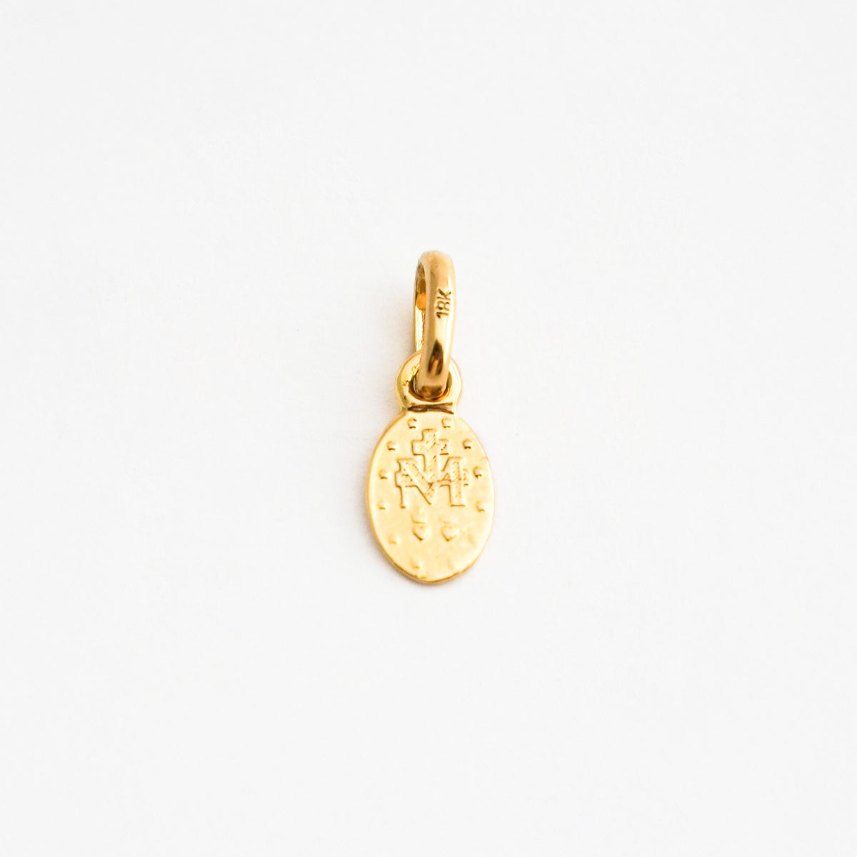 Medalla Virgen Milagrosa Mini en Oro 18K