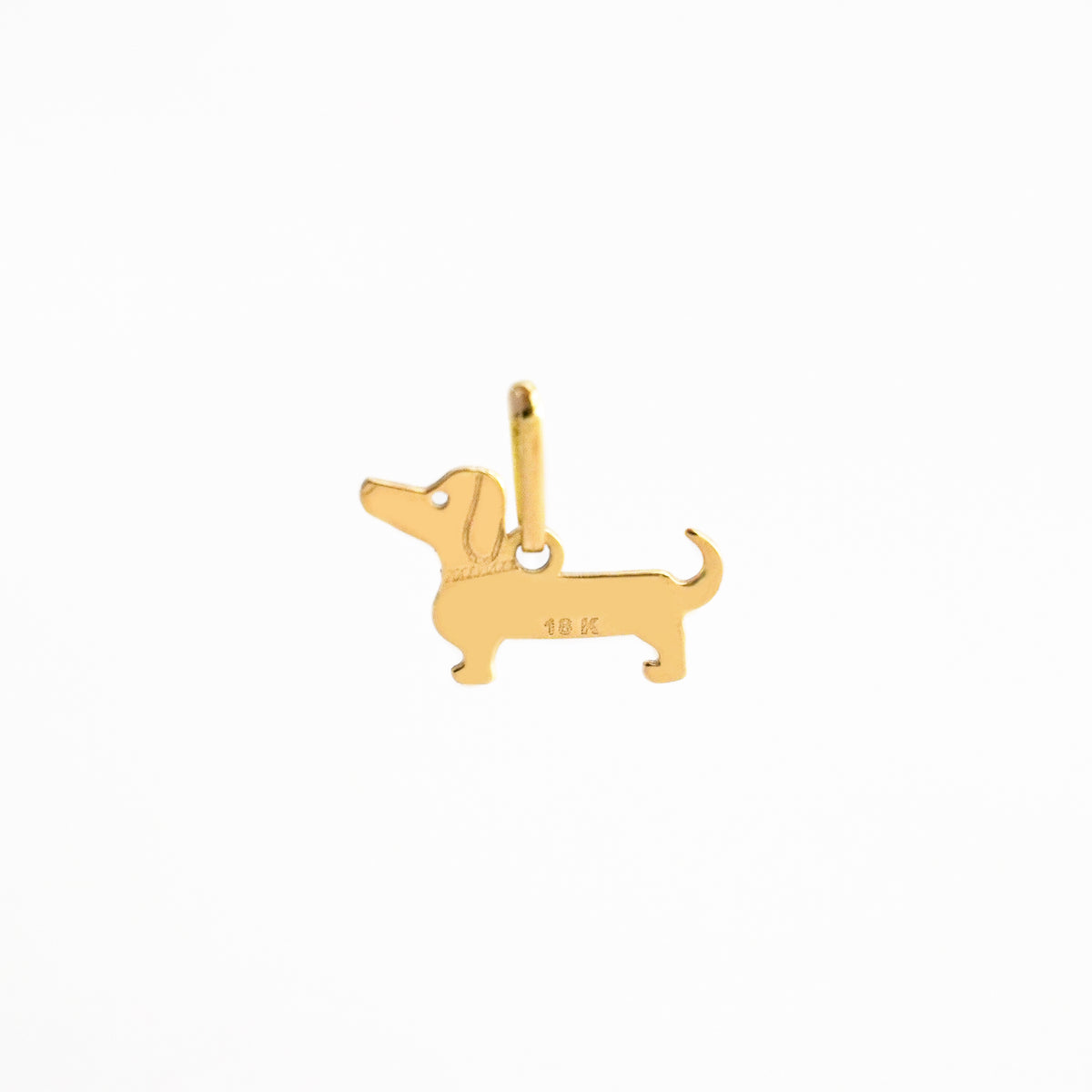 Dije Perro Salchicha en Oro 18K