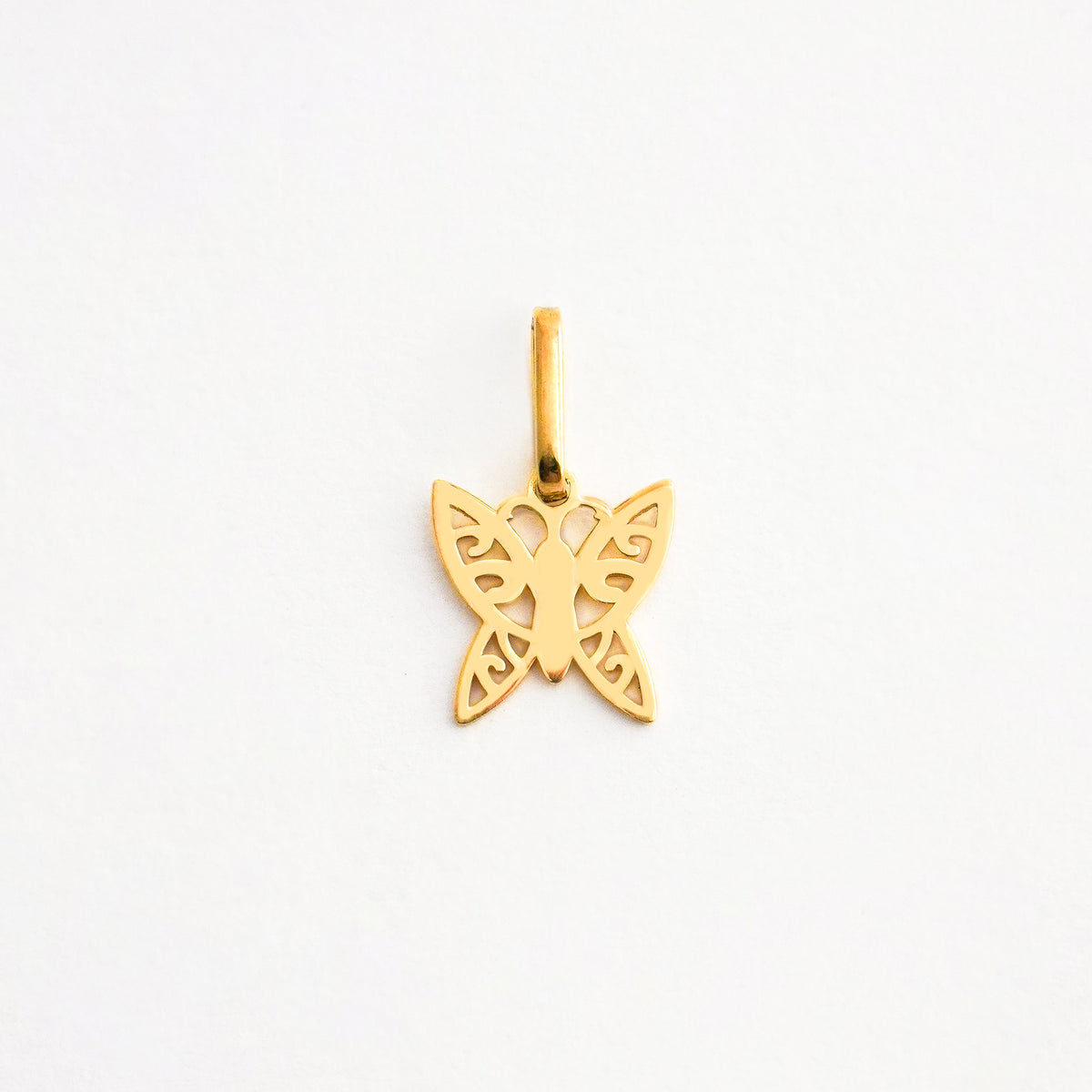 Dije Mariposa de Luz en Oro 18K