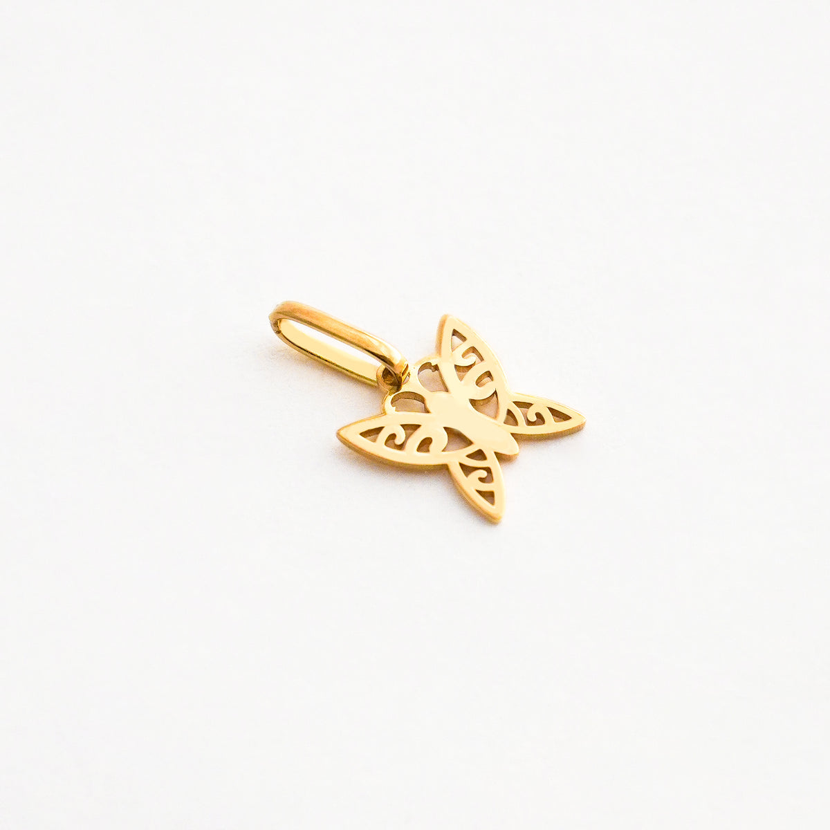 Dije Mariposa de Luz en Oro 18K