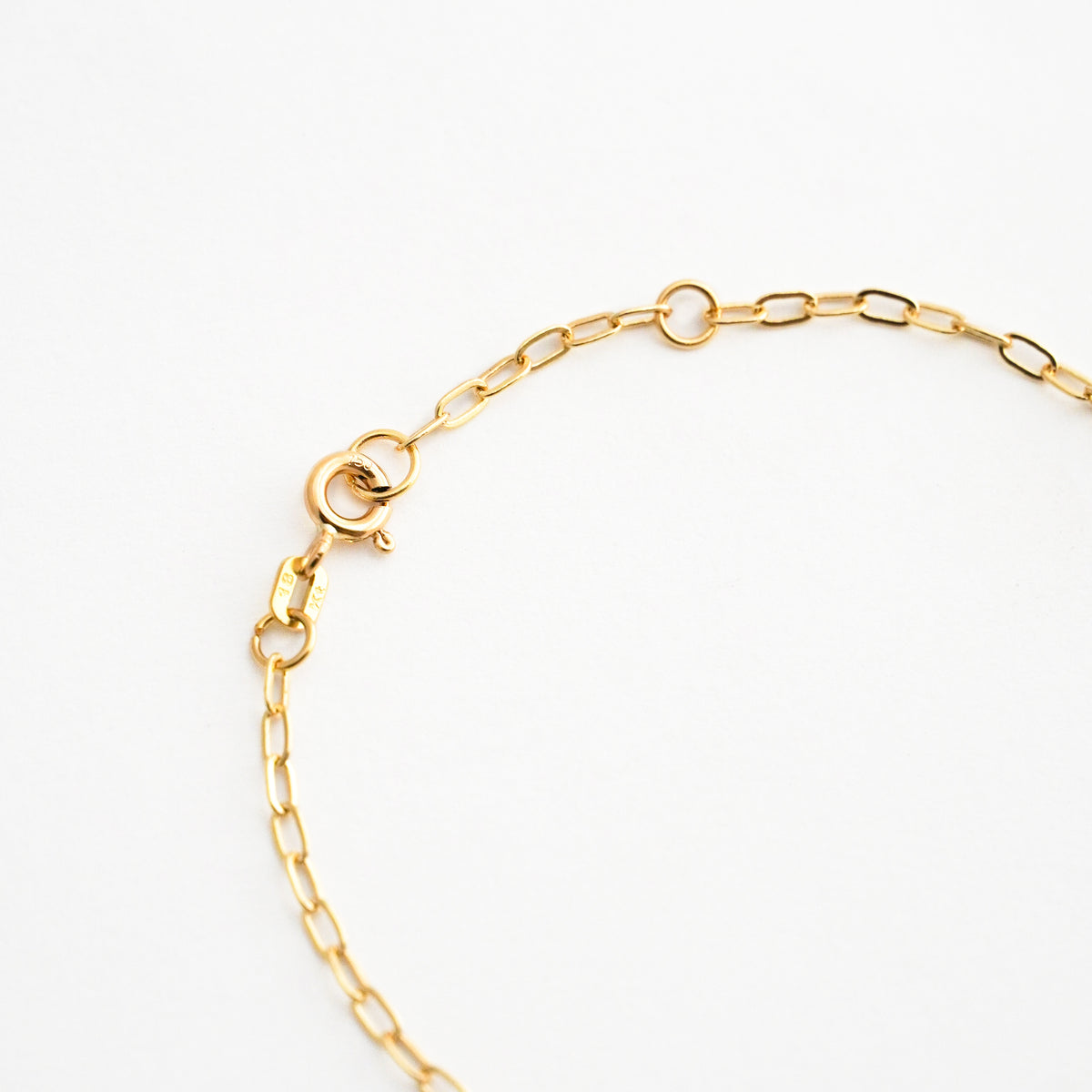 Pulsera Clip Fine 1.9mm Regulable en Oro 18K