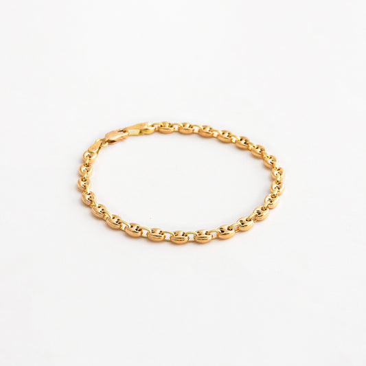 Pulsera Milano Bold 4.5 mm en Oro 18K