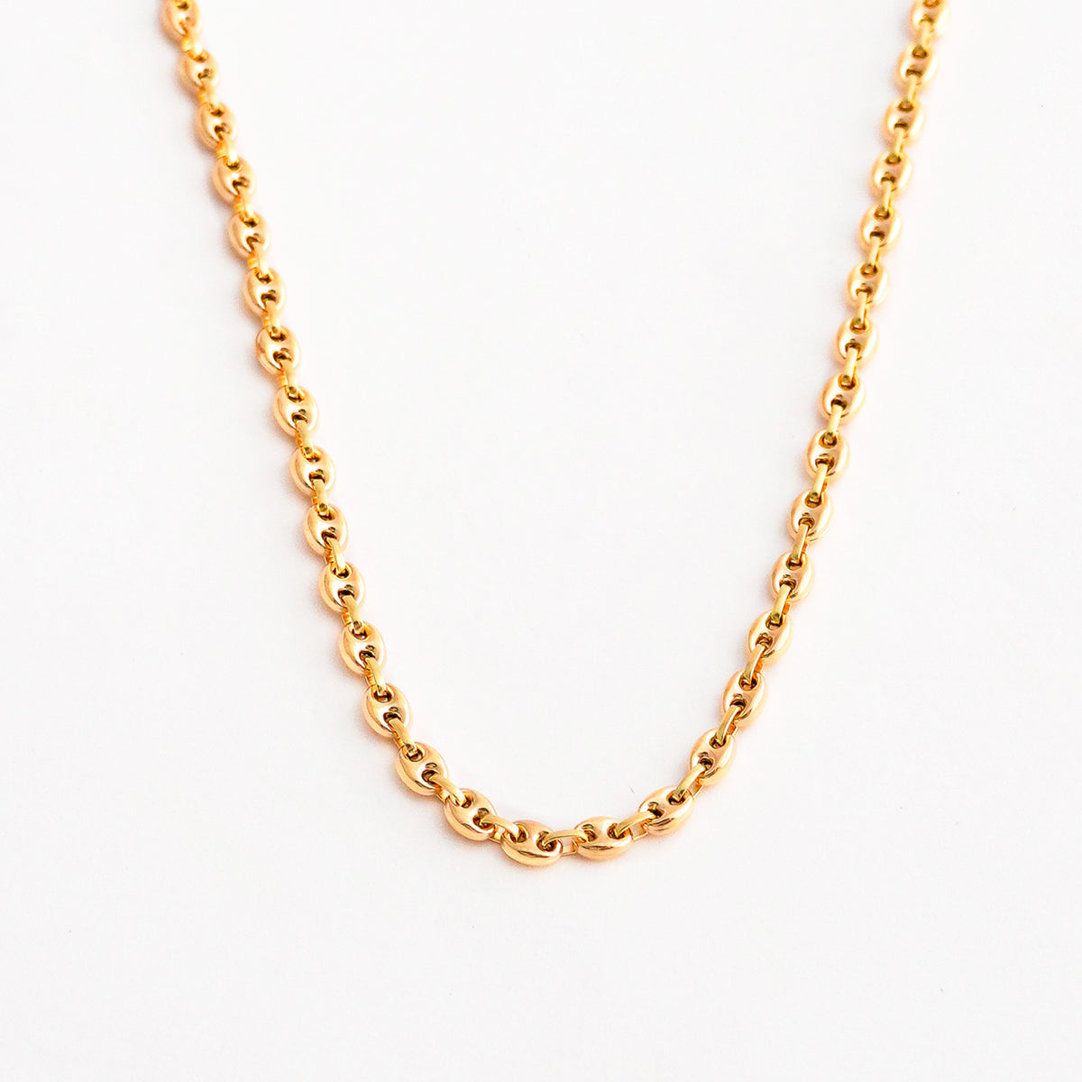 Cadena Milano Bold 4.5 mm en Oro 18K
