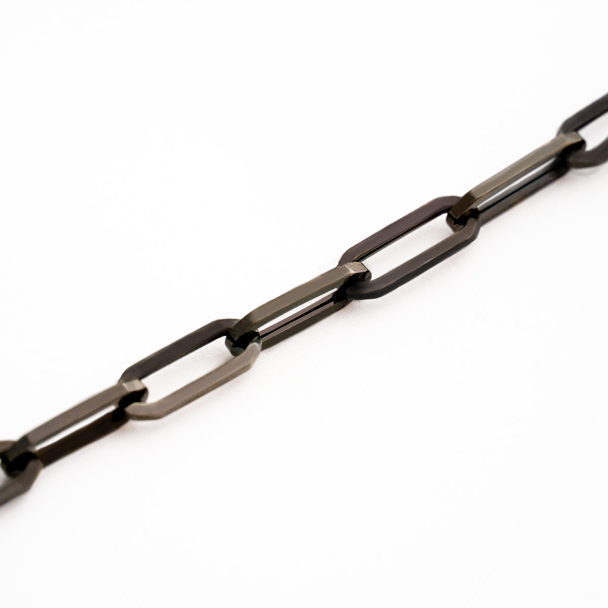 Pulsera Eslabón Marinero en Oro 18K Negro