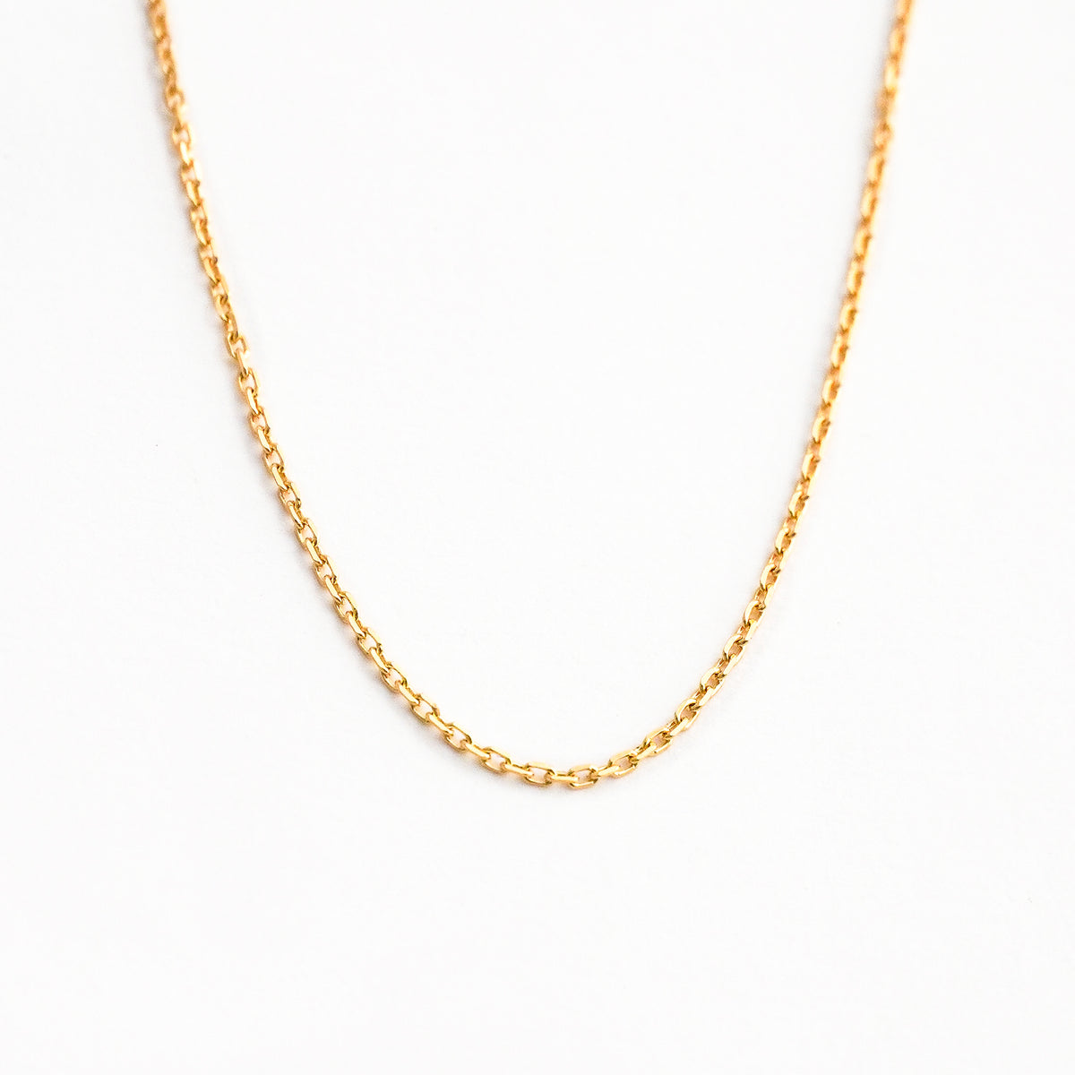 Cadena Prisma Fine en Oro 18K