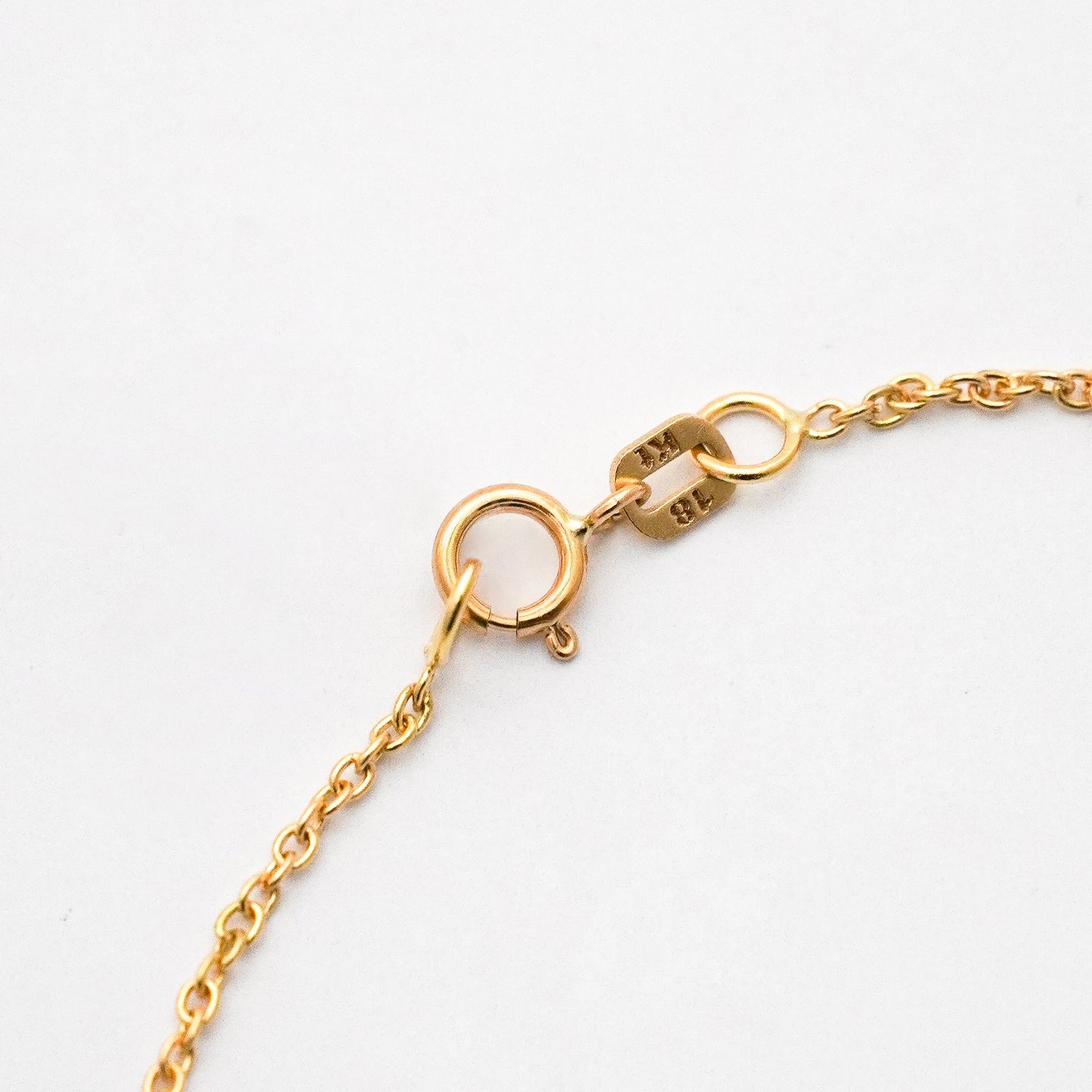 Pulsera something blue en Oro18k