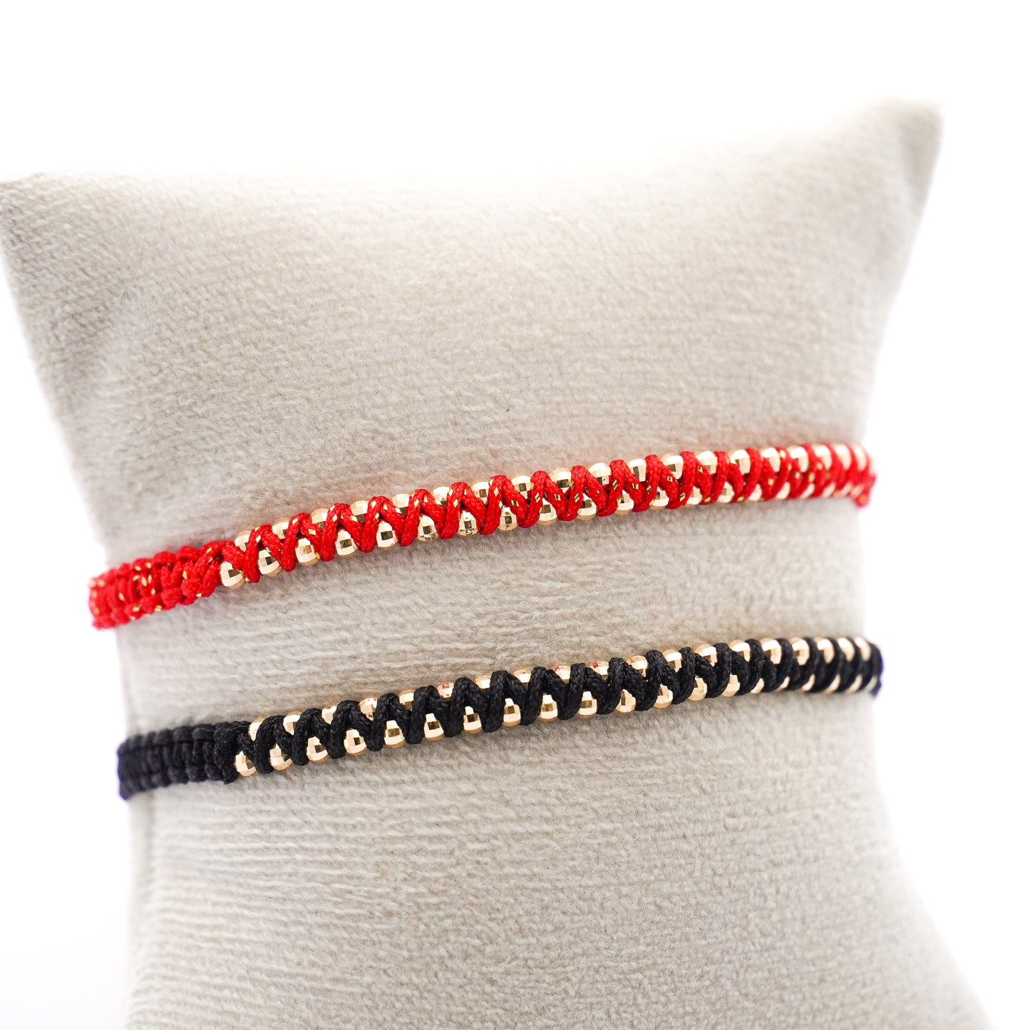 Pulsera tejida Spiral en Oro18k