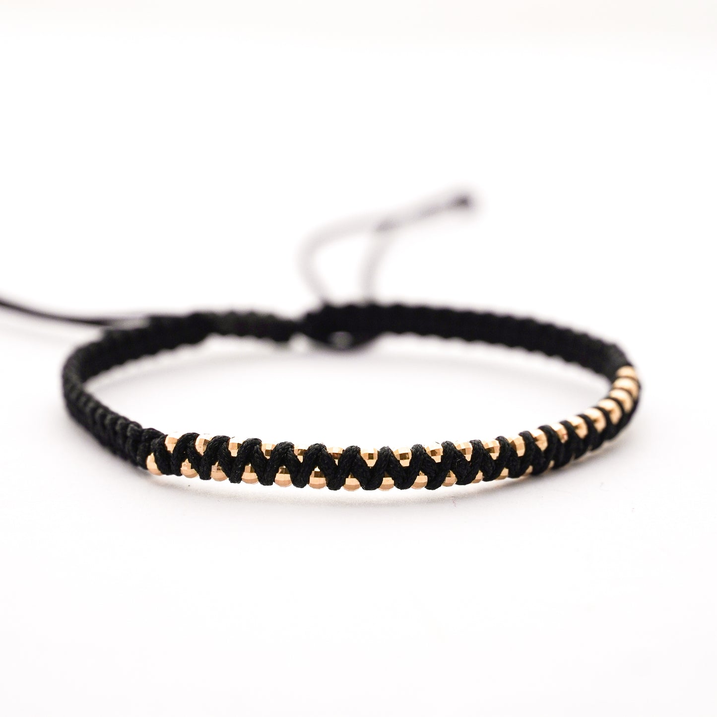 Pulsera tejida Spiral en Oro18k