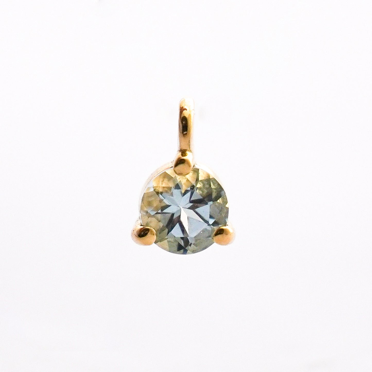 Dije Aguamarina Oro 18K