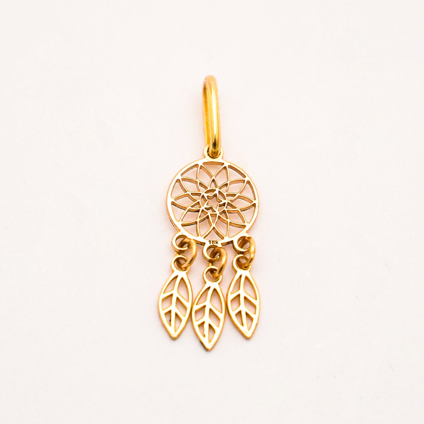 Dije Atrapasueños mini en Oro18k