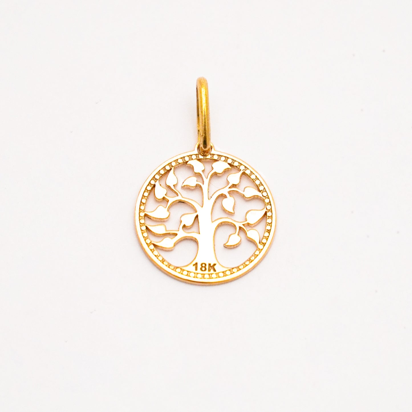 Dije Árbol De La Vida Mediano Oro 18K