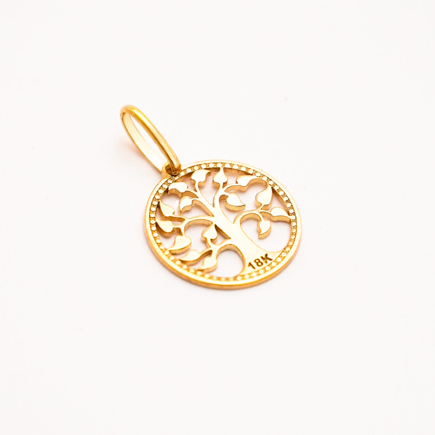 Dije Árbol De La Vida Mediano Oro 18K