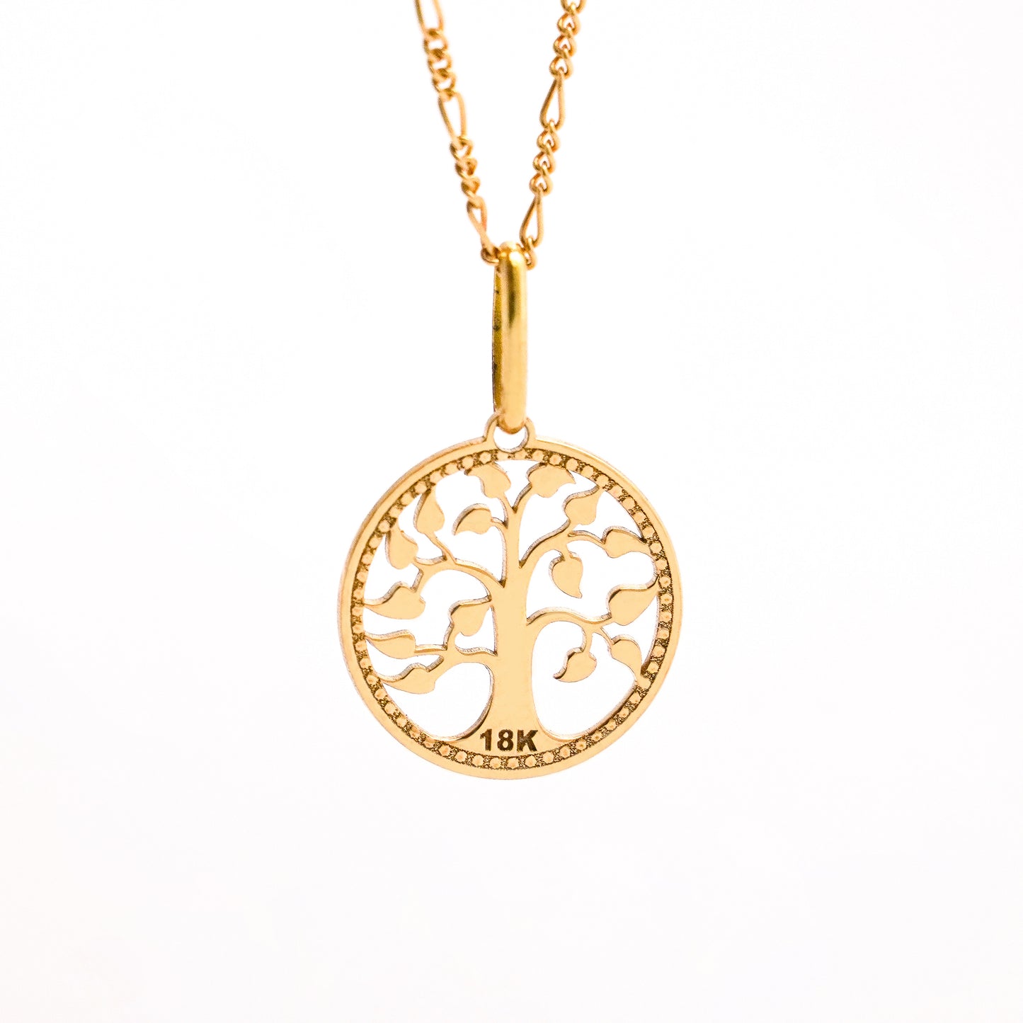 Dije Árbol De La Vida Mediano Oro 18K