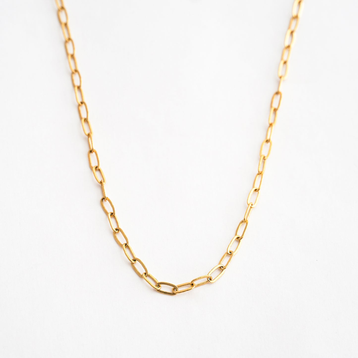 Cadena Clip Gruesa Oro18k