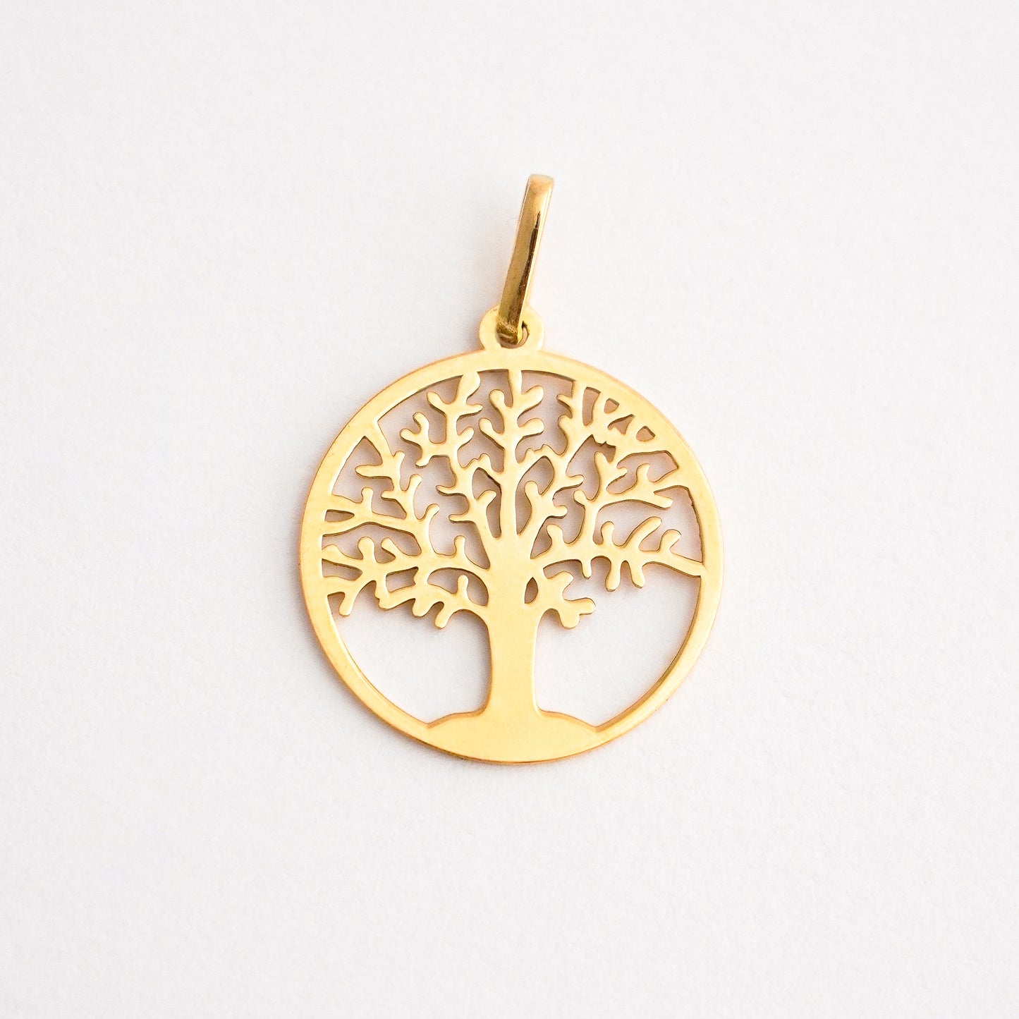 Dije Árbol De La Vida Grande Oro 18K