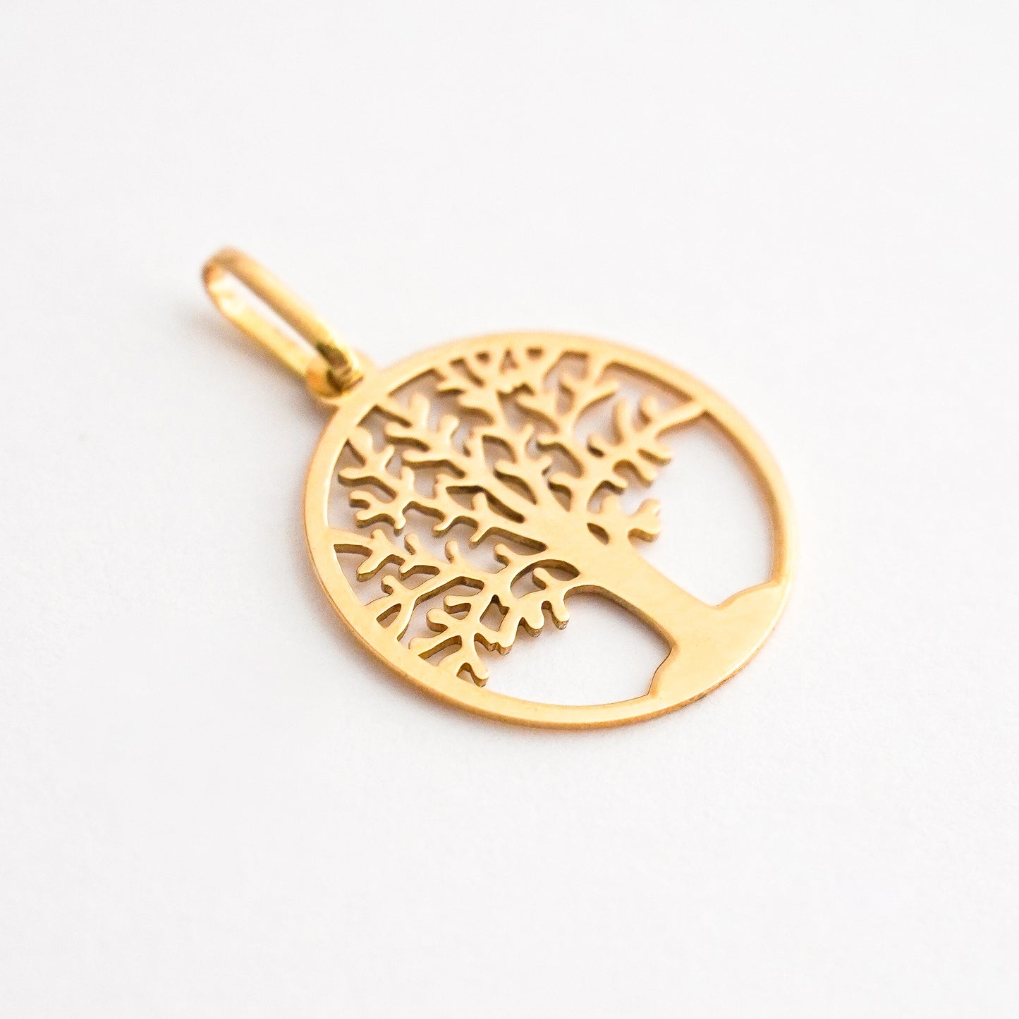 Dije Árbol De La Vida Grande Oro 18K