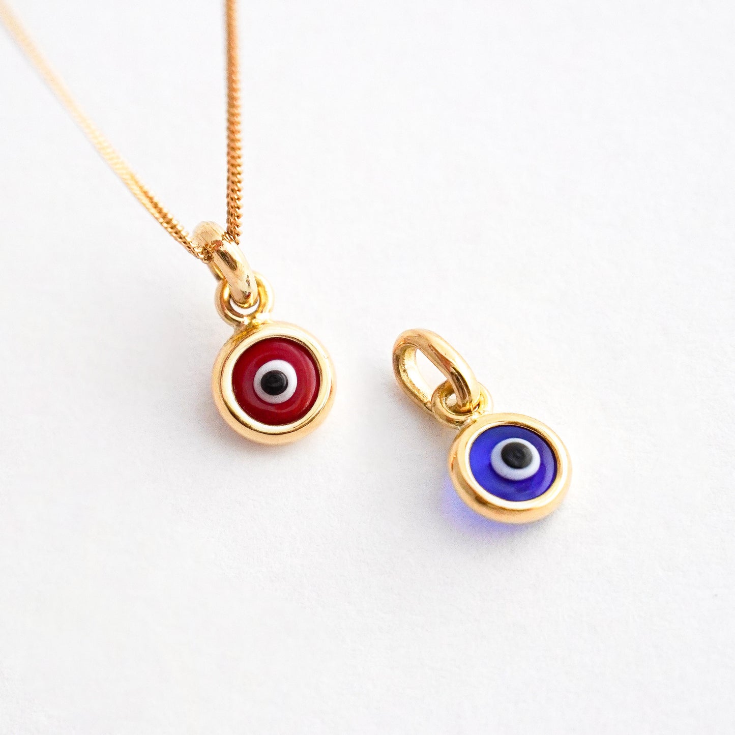 Dije Ojo Turco Mini Oro 18K