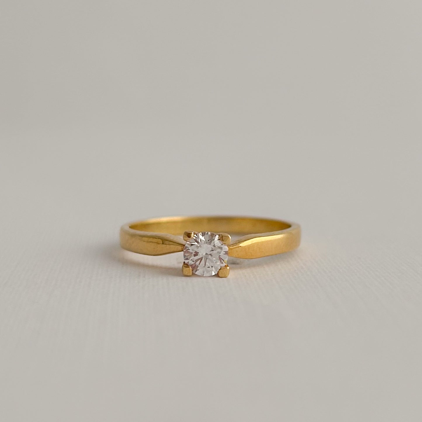 Anillo de Compromiso Oro18k - 9