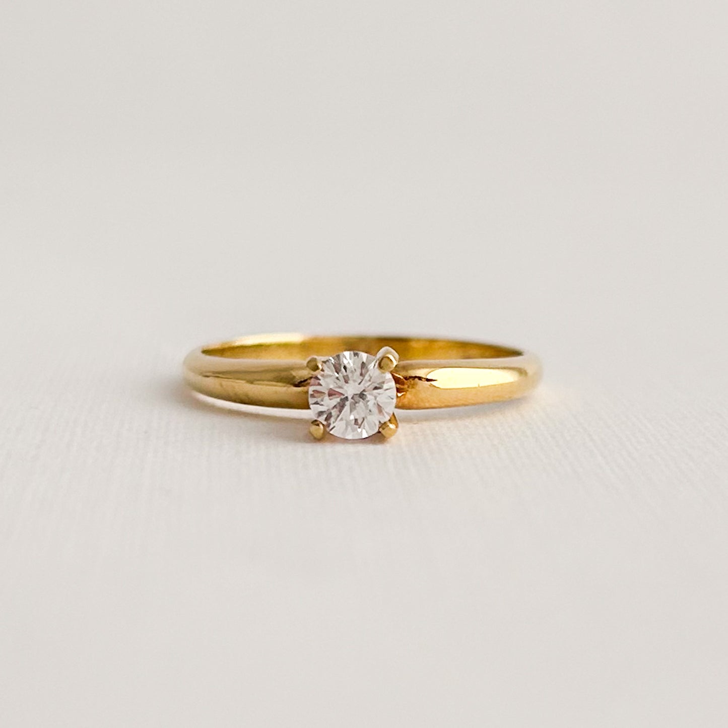 Anillo de Compromiso Oro18k - 8