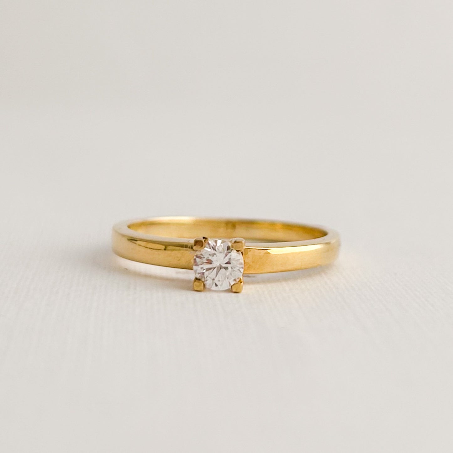 Anillo de Compromiso Oro18k - 4