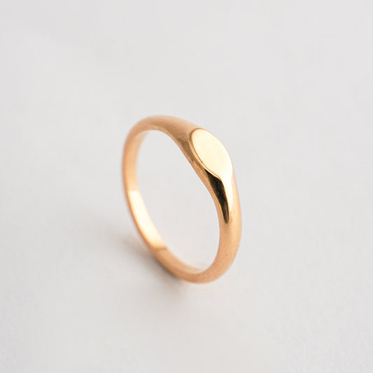 Anillo chevalier Monogram Oro 18k