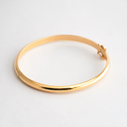 Puñera media caña 4.2 mm (16 cm) Oro18k