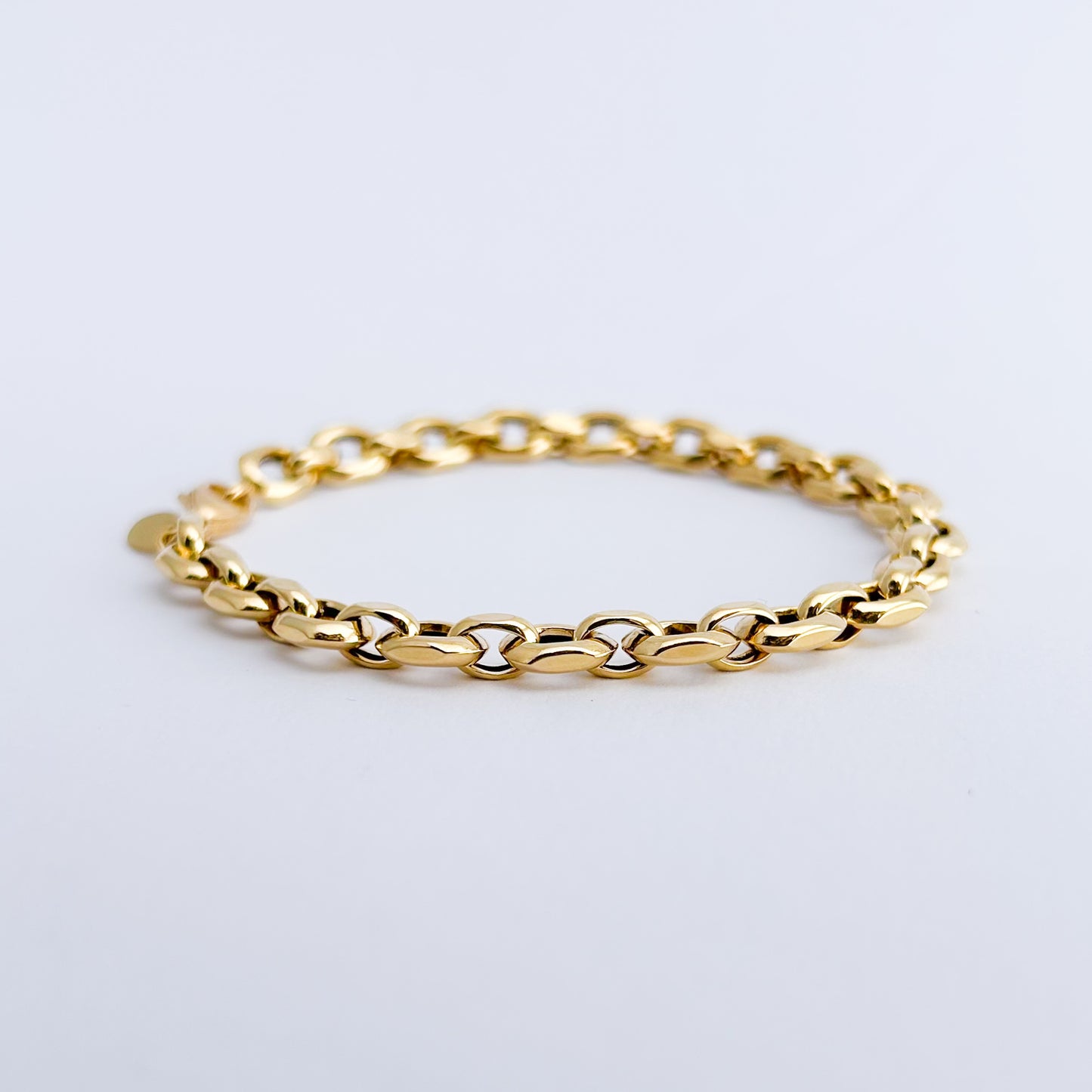 Pulsera Rolo chic oro 18k