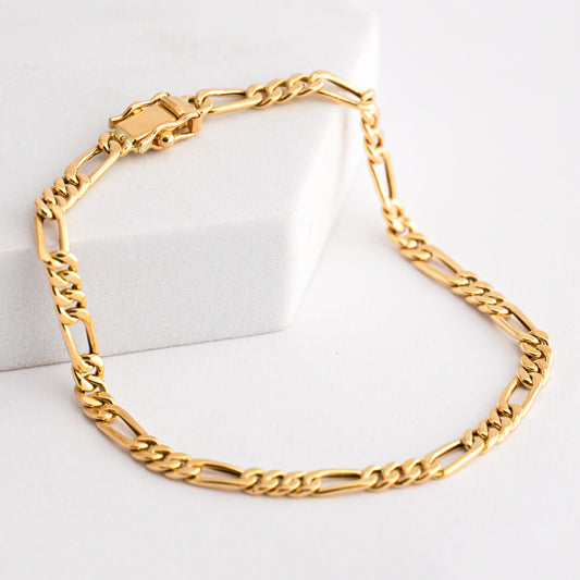 Pulsera modelo figaro cartier Oro18k