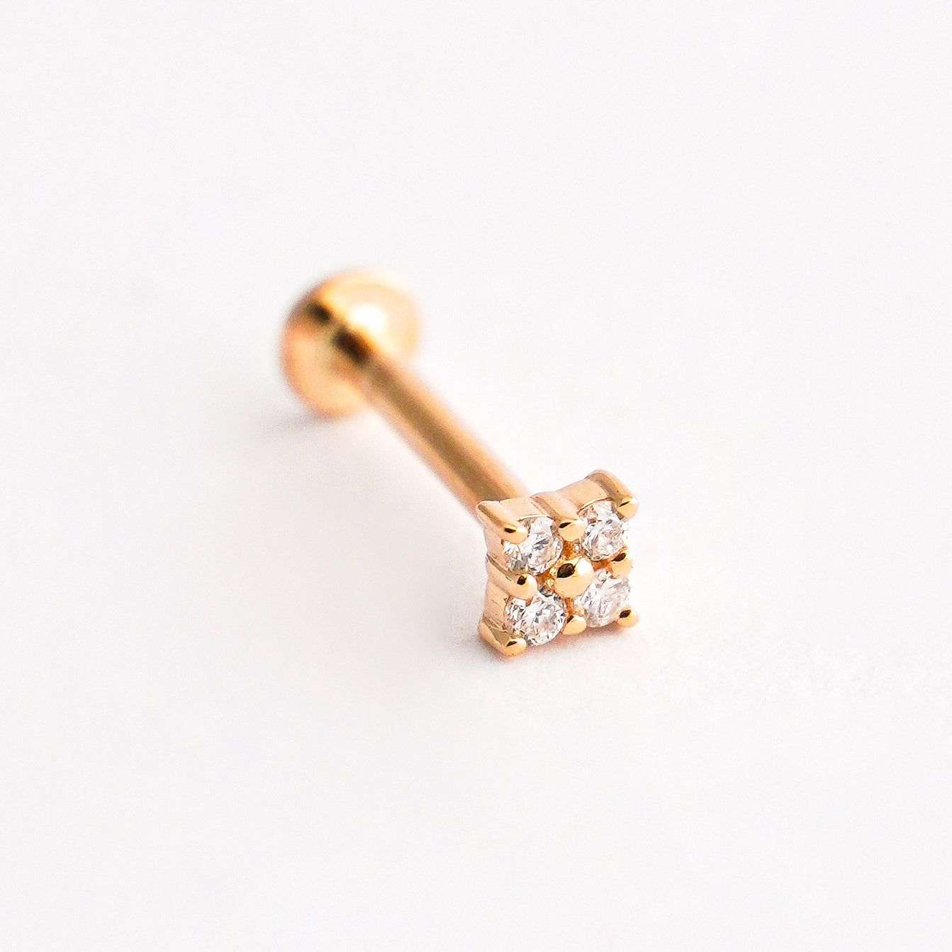 Piercing Sparkling en Oro18k con diamantes naturales