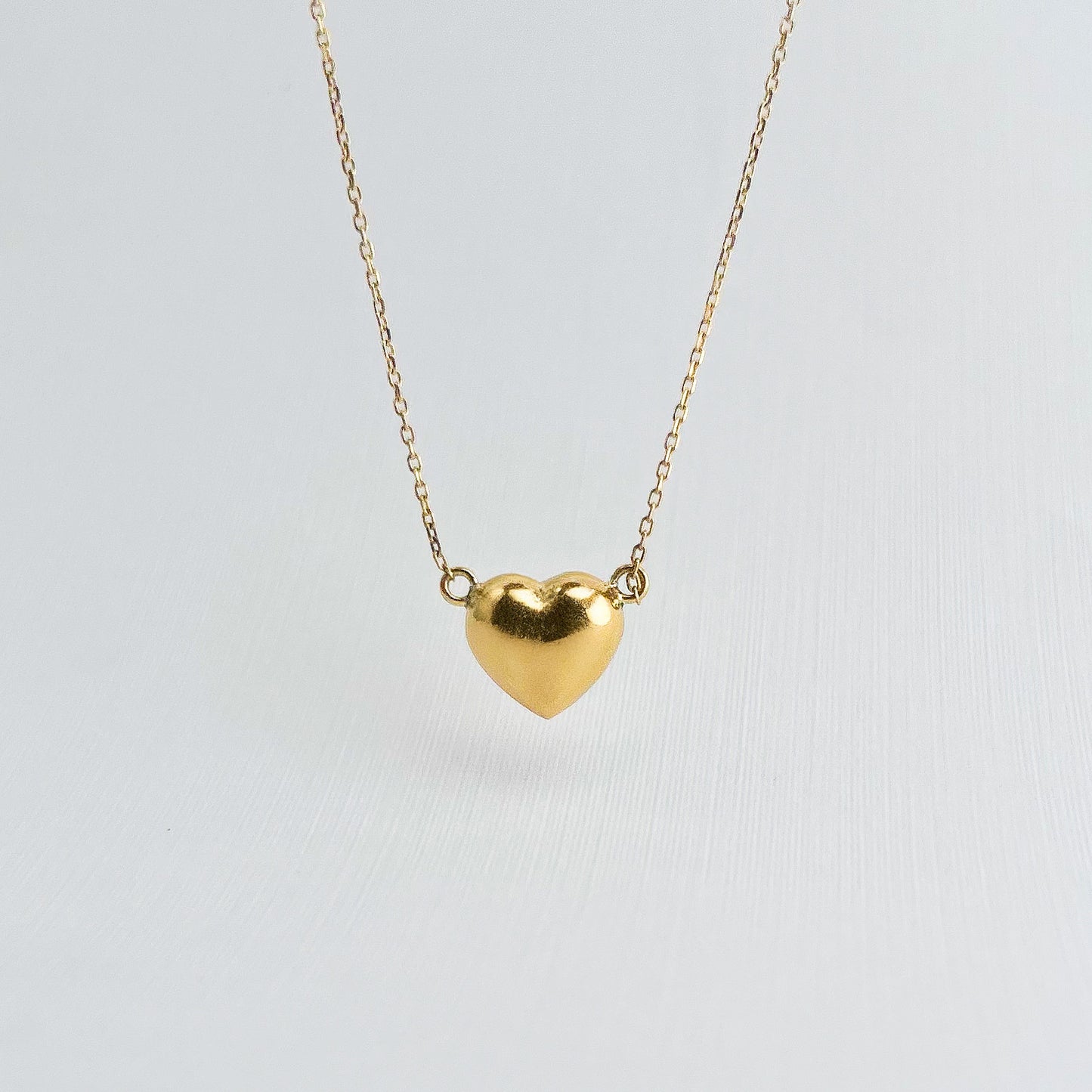 Gargantilla corazón oro 18k