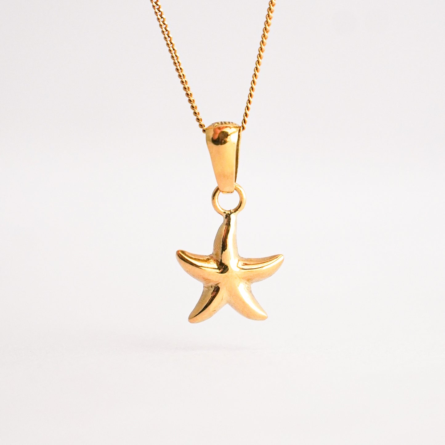 Dije Estrella de Mar Oro18k