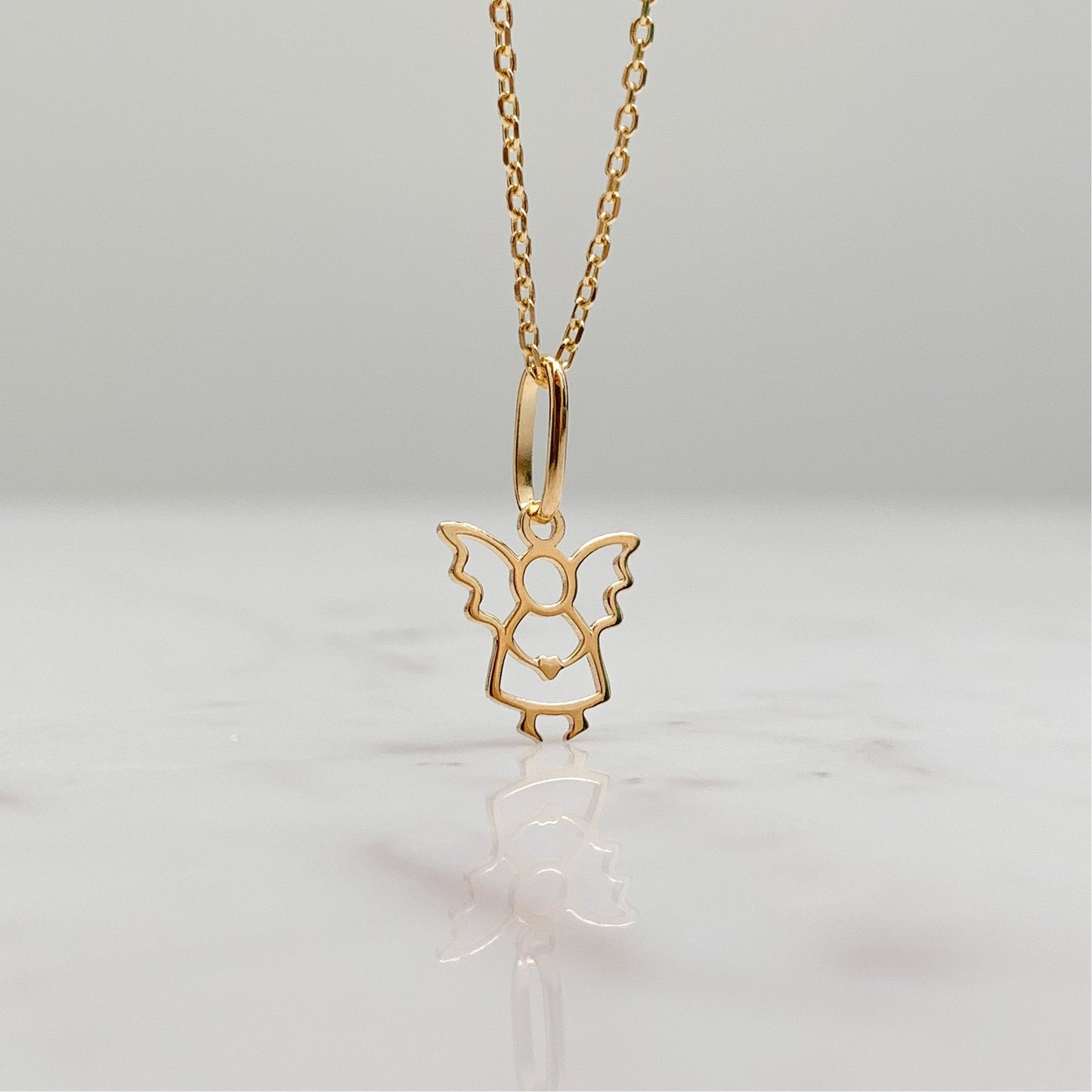 Dije Angelito mini Oro18k