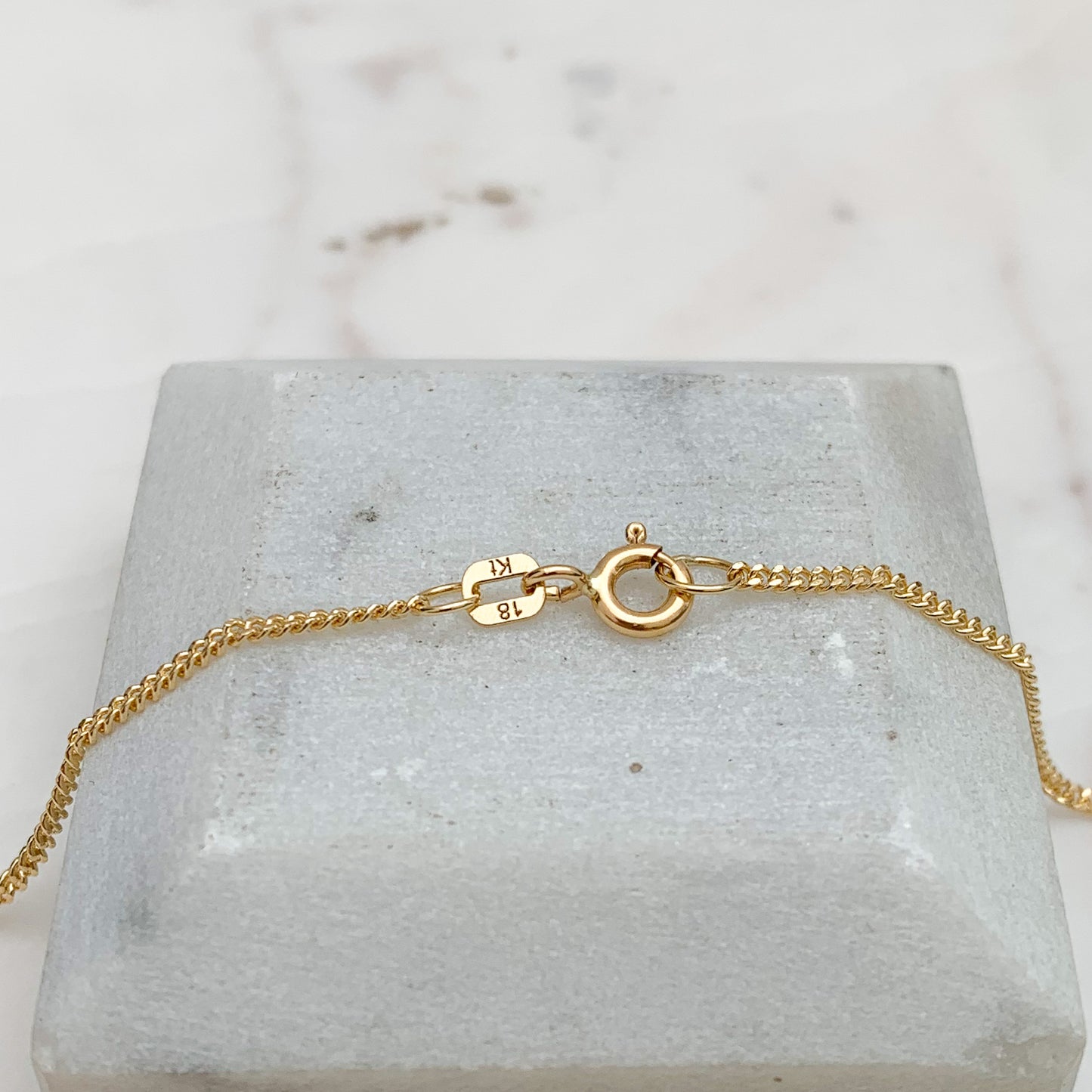 Cadena Pancer 1.5 mm Oro18k