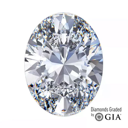 0.50 cts GIA / F / VS2 / Oval / - Diamante natural